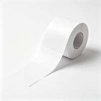 Étiquettes d'expédition Haoxuan OEM, papier thermique direct, impression continue, autocollants adhésifs pour l'expédition de colis