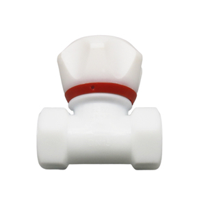 Vanne d'arrêt d'angle à 2 voies en plastique à diaphragme, vanne triangulaire pour l'eau, vente chaude en Chine - Product Image 4