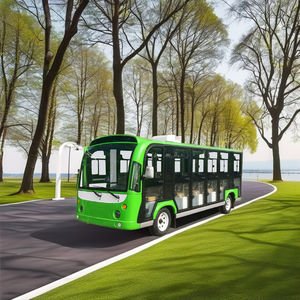 Presa di fabbrica prezzo più basso parco divertimenti turismo <span class=keywords><strong>bus</strong></span> auto elettrica con porta - Product Image 4