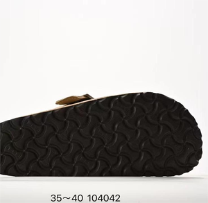 Sandales plates en fourrure douillette d'<span class=keywords><strong>hiver</strong></span> pour femmes, style <span class=keywords><strong>Birkenstock</strong></span>, semelle épaisse, chaussures de plateforme, pantoufles - Product Image 4