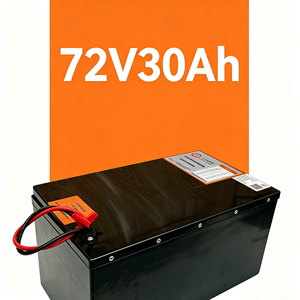 Batterie au phosphate de fer et de lithium (LiFePO4) à décharge profonde, homologuée pour la sécurité, 72V 30Ah/100Ah, adaptée aux véhicules électriques à 2 ou 3 roues - Product Image 1
