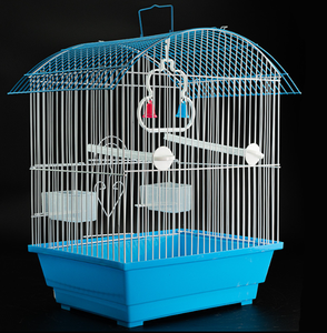 Jaula para Pájaros en Oferta, Jaula Metálica para Pájaros Pequeños y Loros, Jaula de Cría Tipo Villa Pequeña - Product Image 4