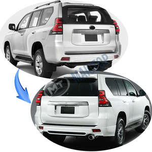 MAICTOP Car Accessories Bodykit Facelift Bumper Front Rear Bumper Lip <strong>Spoiler</strong> for Land Cruiser Prado <strong>150</strong> Series 2018 2019 2020 - Product Image 5