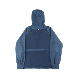 Chaqueta Deportiva Asics Nagino Actibreeze Tejida para Mujer, Color Azul Marino, Ligera, con Capucha - Product Image 2