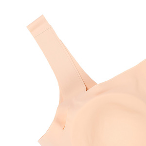 Soutien-gorge de sport sans fil respirant grande taille pour adultes, sexy, une pièce, fermeture latérale, push-up, bonnet personnalisable - Product Image 6