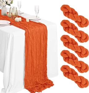 <span class=keywords><strong>Chemin</strong></span> <span class=keywords><strong>de</strong></span> <span class=keywords><strong>table</strong></span> personnalisable en polyester/coton doux, style nordique chic, imprimé géométrique multicolore, pour une ambiance champêtre. - Product Image 2