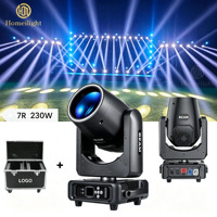 Luz de Cabeza Móvil R7 230W Beam Mini, Luz de Cabeza Móvil Beam 230W 7R para Iluminación de Escenarios de DJ y Discotecas