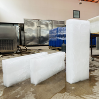 5 tonnes par jour 10 KG chaque usine de glace produisent des blocs de glace industriels faisant la machine/machine à glaçons/machine à glace