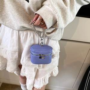 Corea moda colgante cuello compacto monedero Mini auricular bolsa lápiz labial mujer verano nuevo bolso de hombro señoras - Product Image 6