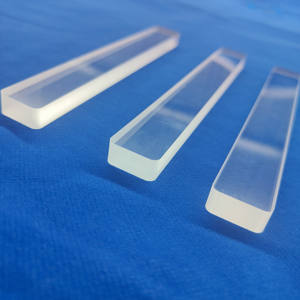 מותאם אישית טמפרטורה גבוהה טוהר קוורץ מוט מוט אופטי שקוף שקוף זכוכית קוורץ בלוק זכוכית קוורץ ברור בלוק זכוכית קוורץ - Product Image 6