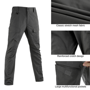 Pantalones Cargo Tácticos Fronter para Hombre, Ripstop, Resistentes al Agua, con 10 Bolsillos, Duraderos, para Exteriores, Talla Estadounidense - Product Image 3