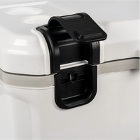 Contenitore Termico Robusto da 32L, Costruzione Rotomoldata, Mantiene il Ghiaccio Fino a 7 Giorni, Impermeabile per Catering all'Aperto e 42 Lattine