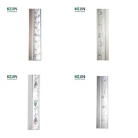 Profilé de protection mural en PVC multi-types pour bordures et coins dissimulés, avec design moderne pour panneaux muraux de plafond de villa