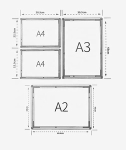 Hot Sản phẩm mới hộp Đèn khung nhôm kính cường lực hộp đèn với set-bán tùy chỉnh - Product Image 6