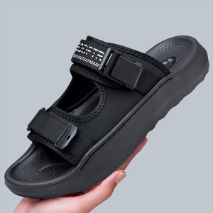 Men's Summer <b>Slides</b> Comfortable Soft Sole Outdoor Beach Shoes Adult Size Fits Driving Casual Wear - Product Image 2