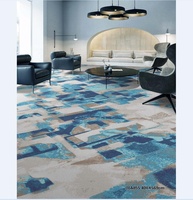 Nylon Abstrakt Bedruckter Wilton-Teppich - Schnelle Lieferung - Hotelkorridor Gewerbliche Nutzung - Dicker Flor