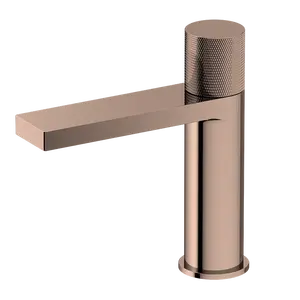 Watersino Stylish Minimalistic Designed Conventional Rose Gold Watermark Rotate Basin Faucet