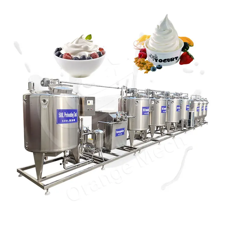 Orme दूध पाश्चराइज़र उत्पादन प्रणाली संयंत्र 1000l/घंटा भंडारण टैंक 2000 दूध पाश्चराइज पॉट