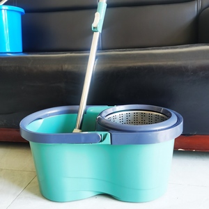 2022 factory direct 360 degree rotating mop cleaning floor easy rotating mop with cleaning mop bucket set