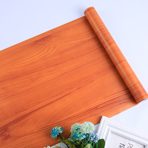 Rollo de Película Decorativa de PVC Color Madera para Muebles, Tablero MDF, Vinilo para Envolver con Prensado al Vacío, Moderno, Impermeable y Resistente <span class=keywords><strong>a</strong></span> los Arañazos - Product Image 3