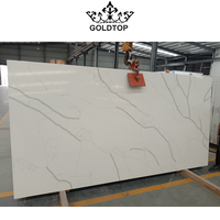 <strong>Best</strong> <strong>Selling</strong> Artificial <strong>Stone</strong> Calacatta White Quartz <strong>Slabs</strong> for Hotel