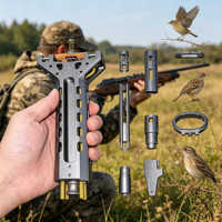 SOPIN Lance-pierre en alliage d'aluminium durable, conception simple et pratique, fonctions puissantes pour les sports de plein air et les jeux de tir 14+