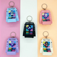 Porte-clés machine à danser portable pour enfants, pendentif créatif en PVC, jouet anti-stress pour la maternelle et les jeux