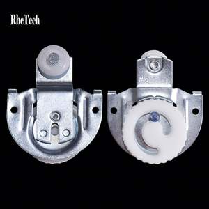 WEKIS FSC BSCI OEM Factory Galvanized <b>Sliding</b> Barn Door Hardware Kit System Industrial <b>Small</b> Warehouse Hotel Made Steel Brass - Product Image 5