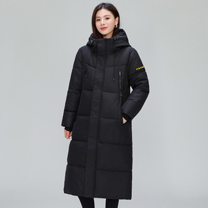 <span class=keywords><strong>Manteau</strong></span> <span class=keywords><strong>d</strong></span>'<span class=keywords><strong>hiver</strong></span> en duvet de canard extra long 800 Fill Power pour <span class=keywords><strong>femme</strong></span> Veste en duvet épaissie et chaude - Product Image 1