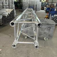 Sistema de escenario portátil cuadrado DRGE Silver de 3m/1m/2m, de aleación de aluminio 6061-T6, con sistema de montaje rápido y capacidad de carga de 100 kg.