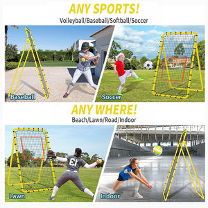 어린이와 성인을 위한 HW 배구 리바운드 트레이너 네트, 초보자를 위한 쉬운 설정 연습 장비 - Product Image 6