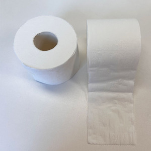 Vente en gros de rouleaux de papier toilette 3/4ply naturels à bas prix pas cher personnalisés sans noyau papier toilette papier toilette - Product Image 5