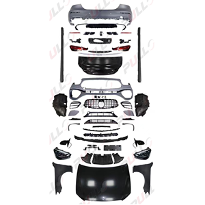 Kit de carrocería de parachoques de coche con lámparas de coche para <span class=keywords><strong>Benz</strong></span> W212 estilo antiguo a nuevo W213 AMG, sin corte, instalación de reemplazo no destructiva - Product Image 2