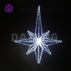 Shooting Star Christmas Lights Large LED Trail Motif for Street Festival Park and Winter Landscape - Product Image 4
