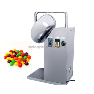 เครื่องเคลือบช็อกโกแลตสำหรับอั<span class=keywords><strong>ลม</strong></span>อนด์ ถั่วลิสง เม็ดมะม่วงหิมพานต์ / เครื่องเคลือบน้ำตาลอุตสาหกรรม - Product Image 2