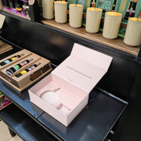 Boîte d'emballage de bougie parfumée de luxe de marque privée aromathérapie ensemble de boîte-cadeau de diffuseur de roseau personnalisé