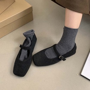<span class=keywords><strong>Zapatos</strong></span> <span class=keywords><strong>de</strong></span> <span class=keywords><strong>Mujer</strong></span> para Exteriores, Ligeros, Antideslizantes, para Otoño/Invierno, Estilo Francés Retro, Planos, Tipo Mary Jane, Novedad 2026 - Product Image 4