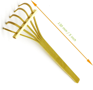 3 Set Pruning Scissors, Bonsai Scissors for <strong>Bud</strong> &amp; Leaves <strong>Trimmer</strong>, Bamboo Rake Bonsai Tree Pruning Trimming Starter Tool Kit - Product Image 2