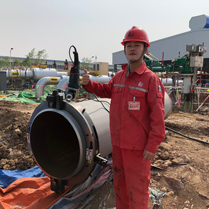 Máquina de Corte y Biselado de Tuberías de Gran Diámetro (42"-48") Accionada Eléctricamente, Neumáticamente e Hidráulicamente para Mantenimiento de Refinerías - Product Image 2