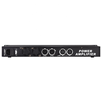 Amplificateur de puissance numérique 600W * 2 professionnel classe D maison karaoké Audio 1u amplificateur