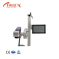 Machine de marquage laser automatique pour tuyaux en PVC et câbles en PE avec laser à fibre de 30-50W, haute précision, équipement durable