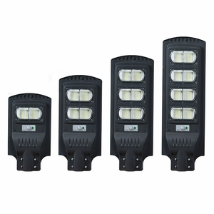 โคมไฟถนน LED พลังงานแสงอาทิตย์แบบรวม ABS IP65 สำหรับภายนอกอาคาร ดีไซน์ออลอินวัน 6000K แสงเดย์ไลท์ ปรับความสว่างได้ ไฟถนนสำหรับสวน WZ - Product Image 2