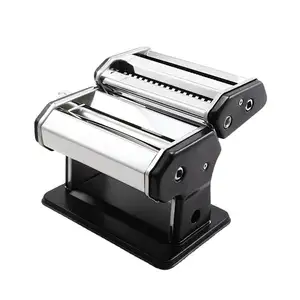 Shule Groothandel Van Hoge Kwaliteit Thuisgebruik Pasta Maker Roestvrij Staal Pastamachine Italiaanse Pasta Noodle Making Machine Te Koop