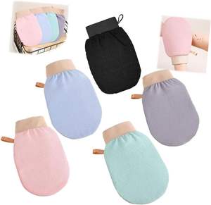 Guante de Baño Marroquí Personalizado para Hammam, Guante Exfoliante de Rayón y Viscosa, Guante de Seda Turca para Exfoliar el Cuerpo - Product Image 1