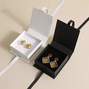 Customer LOGO <b>Gift</b> <b>Boxes</b> With Ribbon Closure For Jewelry And <b>Small</b> Item Packaging - Product Image 6