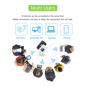 OEM Fast Speed Global Equipment Type-C 4G 5G Portable Unlocked MIFI Router SIM Card Slot Mini 3000mAh Pocket WiFi Mifis Router - Product Image 5