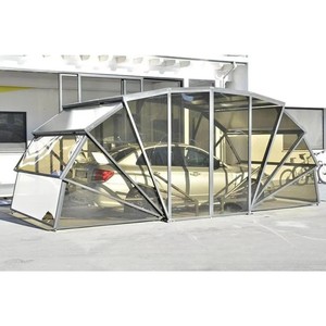 Auvent de voiture pliable de luxe, abri portable robuste et imperméable avec protection UV pour voiture, bateau, piscine et stockage - Product Image 2