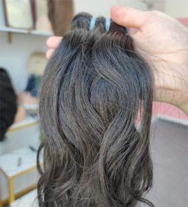 High Quality Type Indian Hair Vendors Unprocessed Natural Virgin Remy Cuticle Aligned Bundles Brand Extension Black Women DKL - Product Image 1