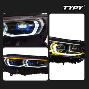 TYPY Nouveau 12V 6000K pour 2016-2018 pour Série 7 G11/G12 Pas de remplacement de pare-chocs requis Mise à niveau vers des yeux d'ange LED dorés - Product Image 2