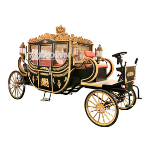欧洲豪华皇家户外马车旅游车观光马车电动车出售 - Product Image 2